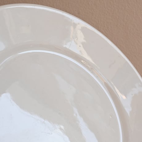OLD ARABIA WideRim Plain plate / オールドアラビア  ワイドリム プレーンプレート（厚手）  φ:22.4cm A