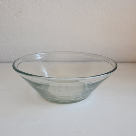 Finland Viili Astia RIIHIMÄKI Glass Bowl / リーヒマキのヨーグルトガラスボウル C
