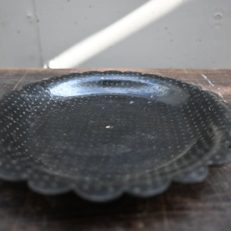 France Papier-Mache Smalltray Black / フランス パピエマシェの小さなトレイ 黒 B