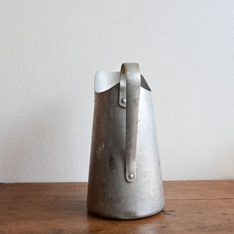 France Antique Aluminium Water jug  / フランス アンティーク アルミの水差し