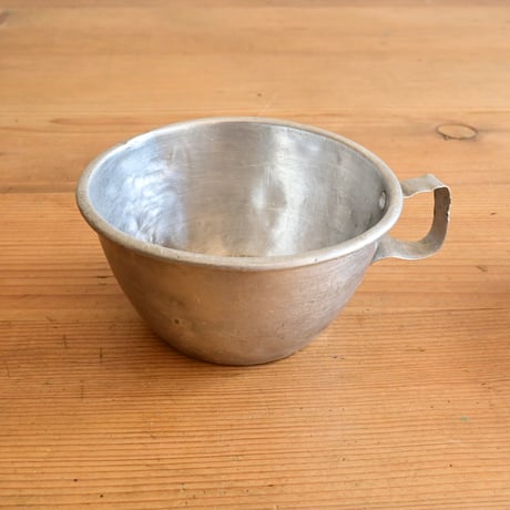 France Antique Military Aluminium Cup  / フランス アンティーク アルミのミリタリーカップ A-2