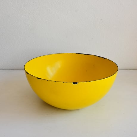 ARABIA FINEL Enamel BOWL / フィネル 琺瑯ボウル（イエロー）φ:18cm