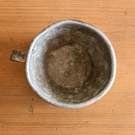 France Antique Military Aluminium Cup  / フランス アンティーク アルミのミリタリーカップ A-4