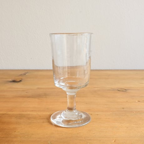 FRANCE Antique Wine Glass  / フランス アンティーク 筒型のビストロワイングラスA
