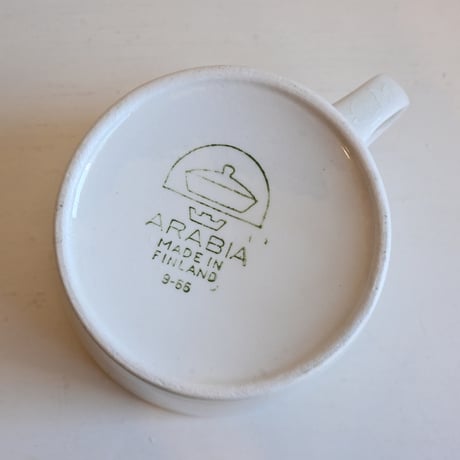 ARABIA KILTA Cup Kaj Franck  / アラビア キルタ カップ カイフランク ホワイト φ:7.9cm I