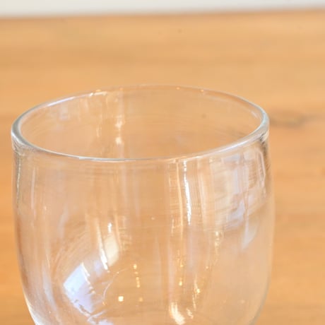 FRANCE Antique Wine Glass  / フランス アンティーク ビストロワイングラス  G