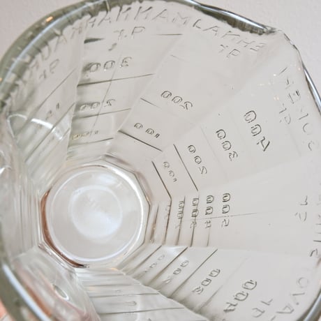 Finland Riihimäen Lasi  Measuring Pitcher / フィンランド リーヒマエンラシ 計量ピッチャー A