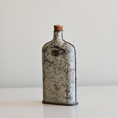 France Antique gunpowder Bottle  / フランス アンティーク 火薬ボトル（ホワイト）B