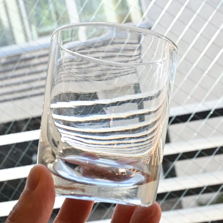 France Antique Old Fashioned Glass / フランス アンティーク ロックグラス A