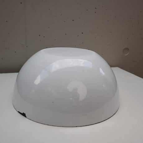 ARABIA FINEL Enamel Kaj Franck (White)  / アラビア・フィネル カイフランク 琺瑯ボウル（ホワイト）B