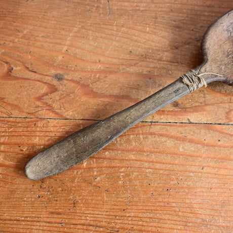 Sweden Wood Spoon / スウェーデンの木製スプーン 木匙 A-5