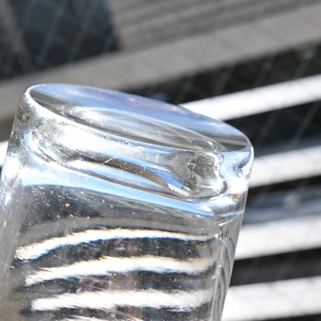 France Antique Old Fashioned Glass / フランス アンティーク ロックグラス D