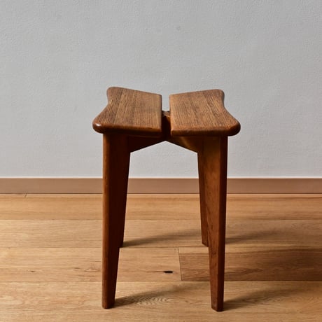 Marcel Gascoin TRÈFLE Stool 1954/ マルセル ガスコアン トレフルスツール 1954年製造（納品書付き） B