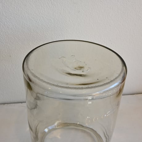 Sweden Glass Jar/ スウェーデン 19世紀のガラス保存瓶 大