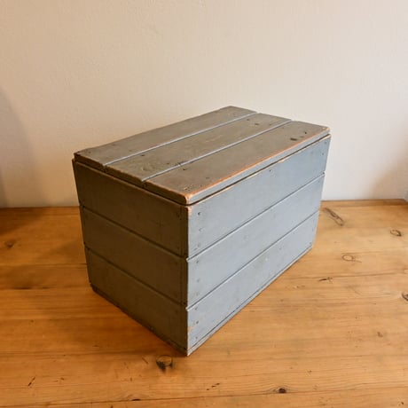 Finland Wood Box / フィンランド グレーのウッドボックス