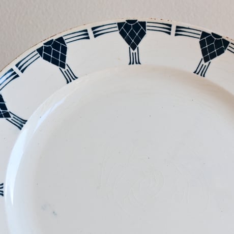 Finland OLD ARABIA  Arne plate  / オールドアラビア 松ぼっくりのプレート φ:21cm B