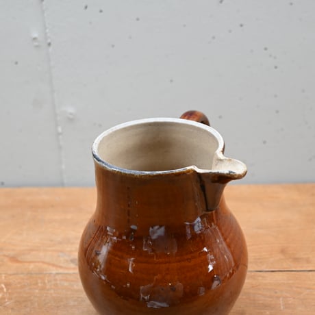 France Antique Cul Noir Pitcher / フランス アンティーク キュノワール ピッチャー C