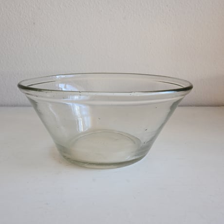 Finland Viili Astia RIIHIMÄKI Glass Bowl / リーヒマキのヨーグルトガラスボウル A