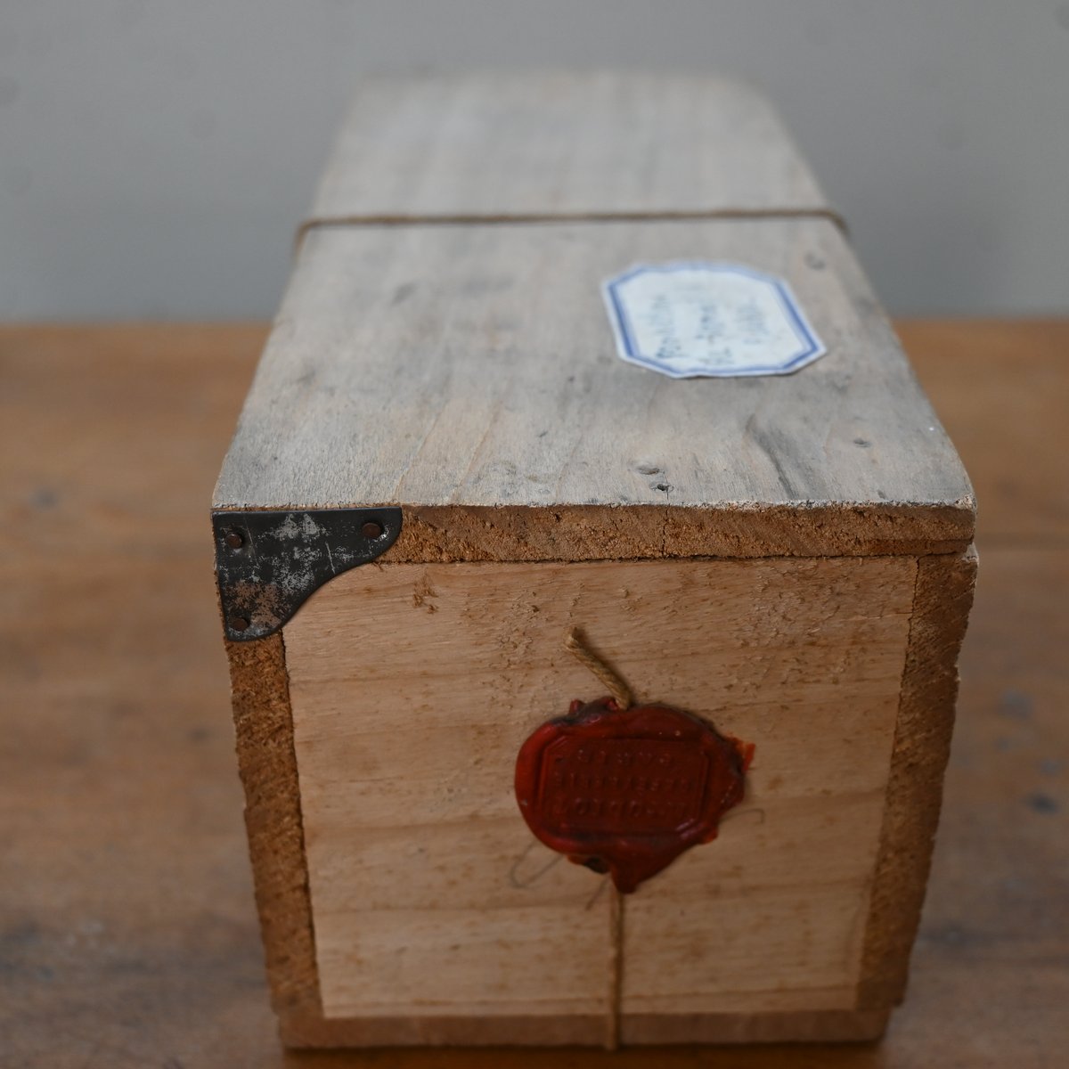 France 小包木箱 蝋印 antique brocante 一点物