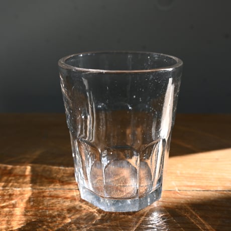 FRANCE Antique Cutting Glass  / フランス アンティーク面取グラス