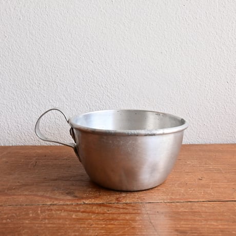 France Antique Military Aluminium Cup  / フランス アンティーク アルミのミリタリーカップF