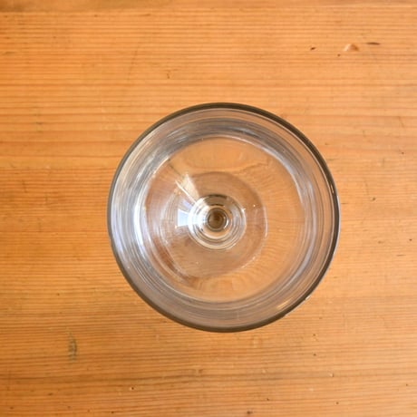 FRANCE Antique Wine Glass  / フランス アンティーク ビストロワイングラス  C