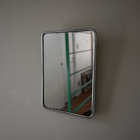 France Metal frame Stand＆Wall Mirror / フランス 古いメタルフレームのスタンドミラー＆壁掛けミラー  B