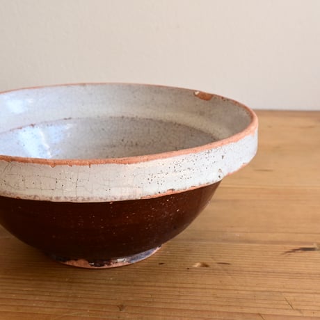 France Antique Cul Noir Bowl / フランス アンティーク キュノワール ボウル φ:18cm