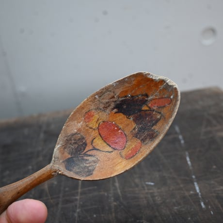 Sweden Wood Spoon / スウェーデンの木製スプーン 木匙 A