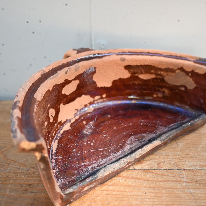 France Antique Cuit Pomme / フランス アンティーク 焼きりんご皿