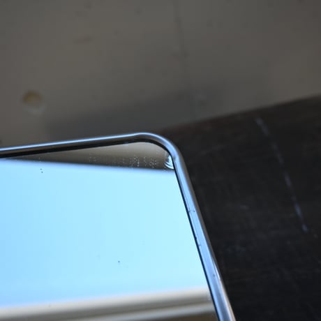 France Metal frame Stand＆Wall Mirror / フランス 古いメタルフレームのスタンドミラー＆壁掛けミラー C