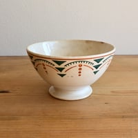 France Antique Cafe Bowl "Creil et Montereau" / フランス  カフェオレボウル ”クレイユモントロー”