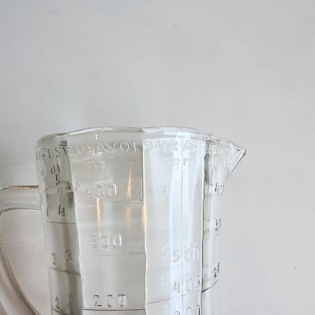 Finland Riihimäen Lasi  Measuring Pitcher / フィンランド リーヒマエンラシ 計量ピッチャー A