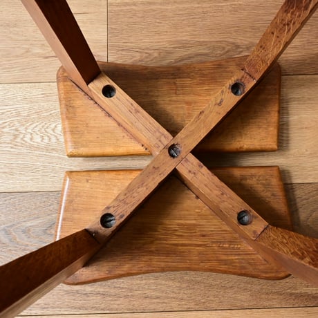 Marcel Gascoin TRÈFLE Stool 1954/ マルセル ガスコアン トレフルスツール 1954年製造（納品書付き） B