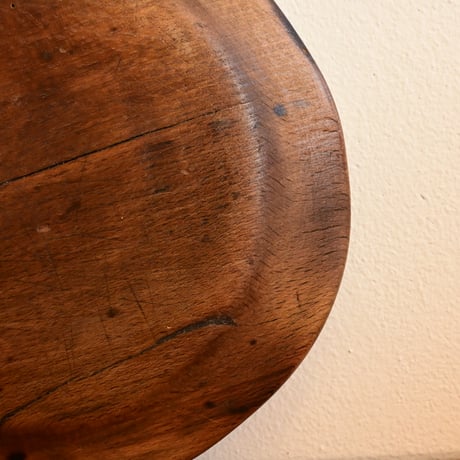 Sweden antique wooden plate / スウェーデン アンティーク 木皿 A-3