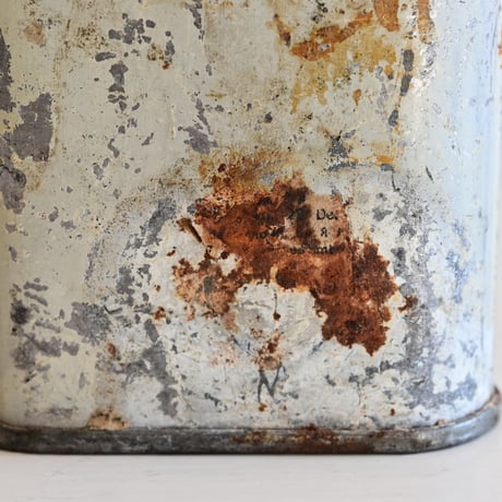France Antique gunpowder Bottle  / フランス アンティーク 火薬ボトル（ホワイト）D