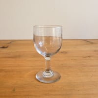 FRANCE Antique Wine Glass  / フランス アンティーク ビストロワイングラス  E