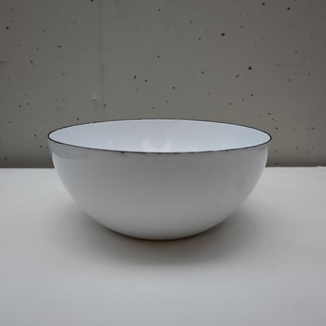 ARABIA FINEL Enamel Kaj Franck (White)  / アラビア・フィネル カイフランク 琺瑯ボウル（ホワイト）D