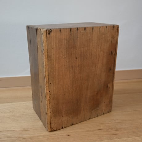 France Antiques Wood Box  /  フランス 古い木の箱 A-1