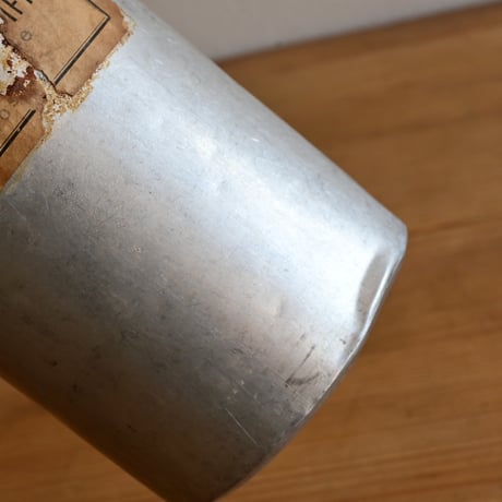 フランス 古いファーマシーアルミボトル  H:23.5cm