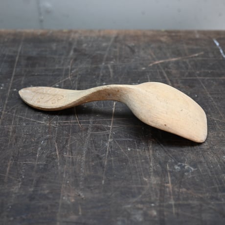 Sweden Wood Spoon / スウェーデンの木製スプーン 木匙 B