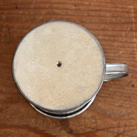 Finland Tin measuring cup  / フィンランド ブリキのメジャーカップ 0.1L  D
