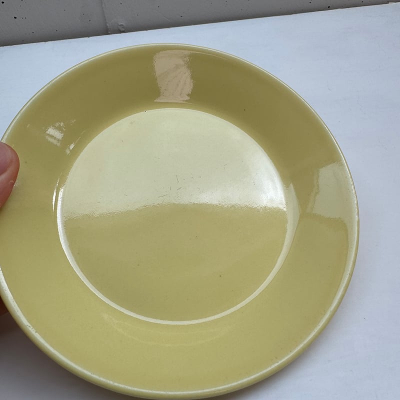 ARABIA KILTA Plate Kaj Franck (Yellow) / アラビア キ