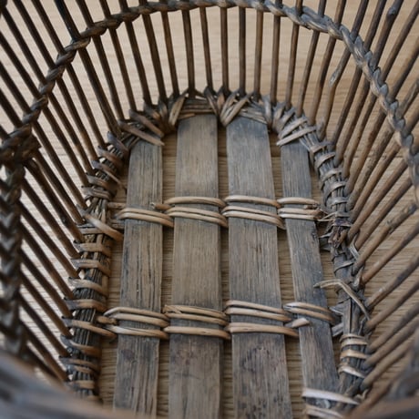 France Antique wood basket Paniers / フランス アンティークのパニエ バスケット かご