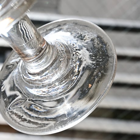 FRANCE Antique Wine Glass  / フランス アンティーク 筒型のビストロワイングラスA