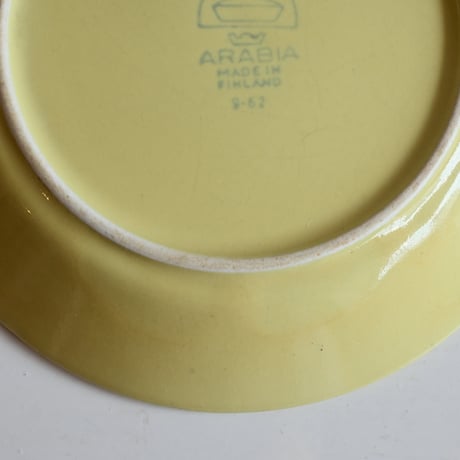 ARABIA KILTA C＆S Kaj Franck (Yellow) / アラビア キルタ カップ＆ソーサー カイフランク イエロー