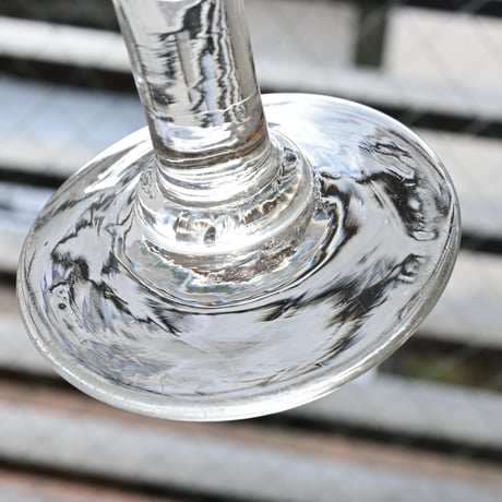 FRANCE Antique Wine Glass  / フランス アンティーク ビストロワイングラス  J