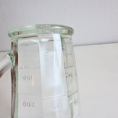Finland Riihimäen Lasi  Measuring Pitcher / フィンランド リーヒマエンラシ 計量ピッチャー B