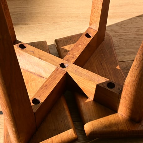Marcel Gascoin TRÈFLE Stool 1954/ マルセル ガスコアン トレフルスツール 1954年製造（納品書付き） B