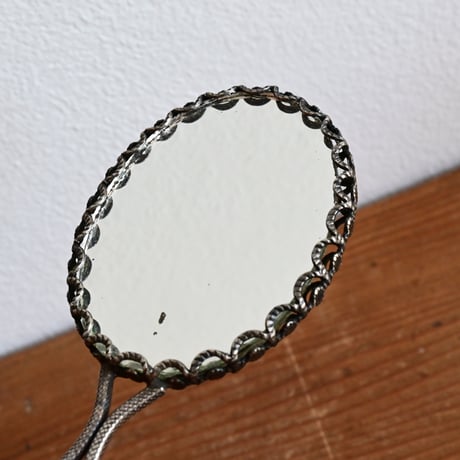 France Antique Hand mirror  / フランス アンティーク ハンドミラー 両面手鏡